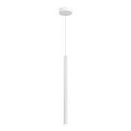 ST613.513.06 Светильник подвесной ST-Luce Белый/Белый LED 1*3W 4000K 260Lm 36° D30xH2200 Подвесные светильники 500_191_2947525